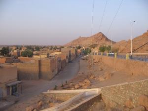 Quartier Chteit et au fond Ksar El Farouj
