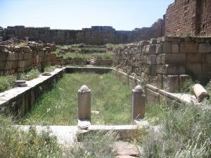 Timgad, une piscine byzantine