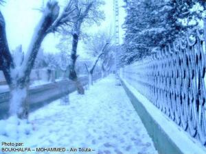 ain touta sous la neige