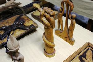 ouvres chaouis sur bois