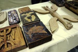 Accessoires en bois chaoui