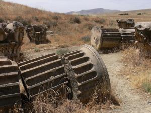 Ruines laiss?es ? l'abandon