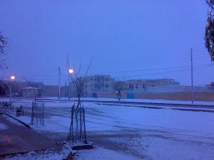 ras el aioun sous la neige