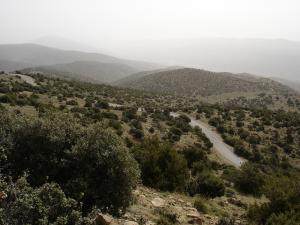 Route entre  Ichemoul et Bouhmama, Aures