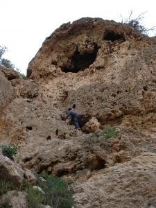 El Ghar n' Ikssel (Leopard's cave) in Mazzar, Ah Frah,