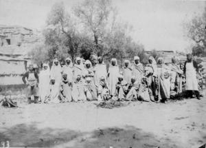 Habitants Ah Frah, 1871, by Auguste Le Masquerier