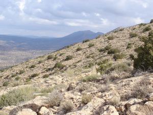 Adhrar n'Ah Frah vue de Djebel el Louz