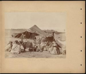 Camp Arabe près de Biskra