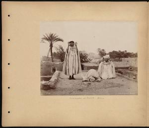 Attitudes of prayer. Biskra