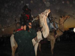 CHAMEAUX ET COUCHER DE SOLEIT C'EST PAS BEAU?