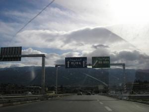 Autoroute menant à Blida