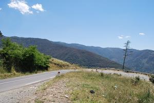 Mountains of Blida in Chrea