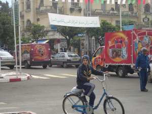 Arrivée du cirque à  Blida