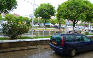 Il pleut des cordes à Blida en cette fin du moi d'Avril