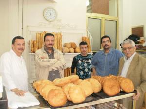 Très sympathique famille, boulangers de père en fils