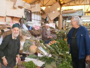 Au marché avec Denis