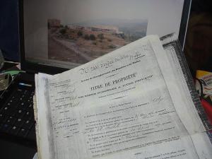 Titre de propriété de 1876
