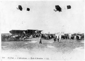 Ecole d'Aviation à Blida de l'époque coloniale