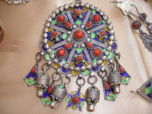 Médaillon joaillerie algérienne