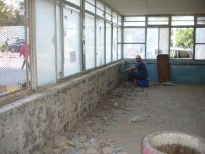 Travaux à l'Aquarium du Novelty