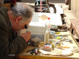 Un des rares artisans encore en activité