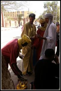 marchant de thé ambulant
