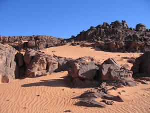 Falaise tassilis des Ajjers