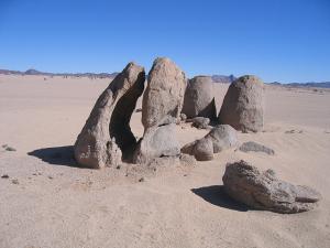 Dans le désert blanc