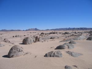 Dans le désert blanc