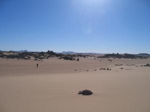 Traversée du désert blanc