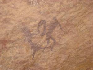 Gravures rupestres Dance / Mariage ?