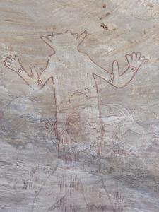 Rockpainting Tassili Plateau