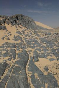 Roches volcaniques bleues