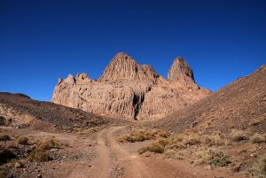 Nord de Tamanrasset, massif de l'Atakor, vers l'Assekrem
