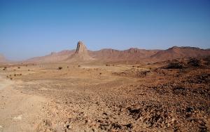Nord de Tamanrasset, massif de l'Atakor, vers l'Assekrem