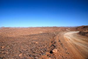 Nord de Tamanrasset, massif de l'Atakor, vers l'Assekrem