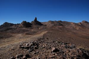 Nord de Tamanrasset, massif de l'Atakor, vers l'Assekrem