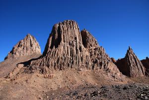 Nord de Tamanrasset, massif de l'Atakor, vers l'Assekrem
