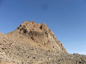 Sahara Desert Hoggar Mountains.