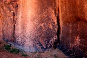 Giraffe Rock Art