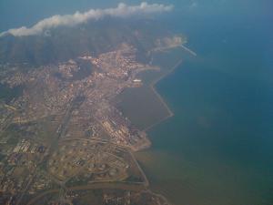 Béjaia vue du Ciel