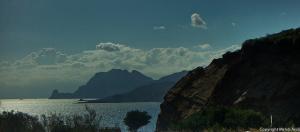 Vue sur Yemma Gouraya, Bejaia