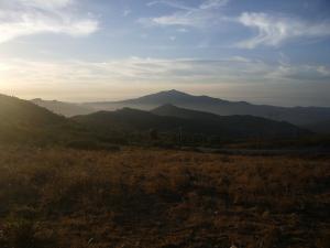 Paysage entre Zekri et Yakouren, Bejaia, Algérie