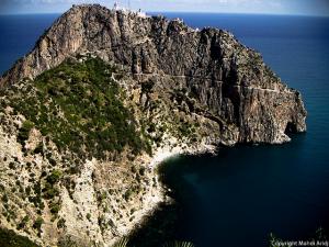 Vue sur le Cap Carbon Bejaia