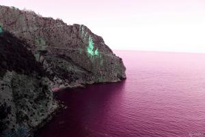 Cap Carbon, vue irréel