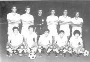 L'equipe nationale dans les années 70