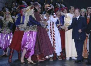 M. le Président Abdelaziz Bouteflika,  inaugure   Tlemcen la capitale de la culture islamique