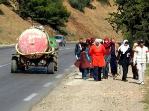 Route Menant à Tlemcen