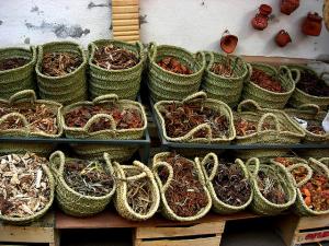 Vendeur d'herbes médicinales