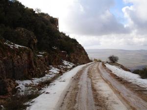 Route Enneigée à Tlemcen